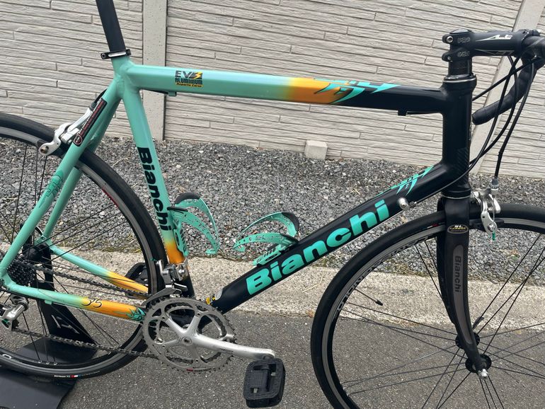 Used Bianchi Bianchi EV3 Reparto Corse Team Coast Colors 2003 2003 Road & Gravel, Green — image 15 of 26
