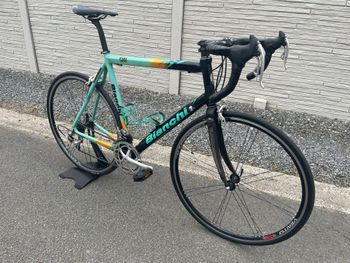 Used Bianchi Bianchi EV3 Reparto Corse Team Coast Colors 2003 2003 Road & Gravel, Green — image 10 of 26