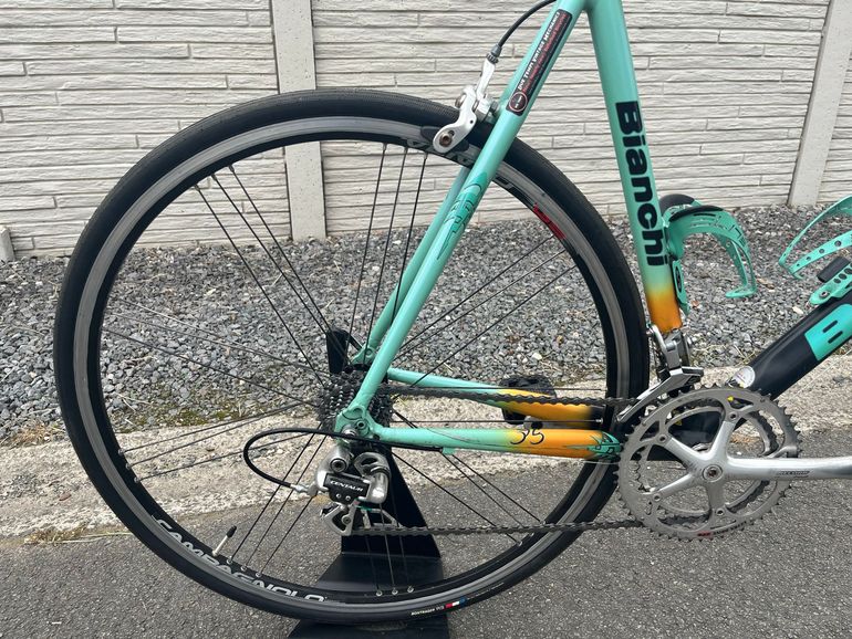 Used Bianchi Bianchi EV3 Reparto Corse Team Coast Colors 2003 2003 Road & Gravel, Green — image 17 of 26
