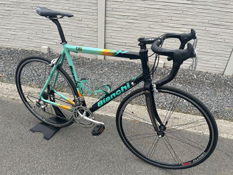 Used Bianchi Bianchi EV3 Reparto Corse Team Coast Colors 2003 2003 Road & Gravel, Green — image 14 of 26