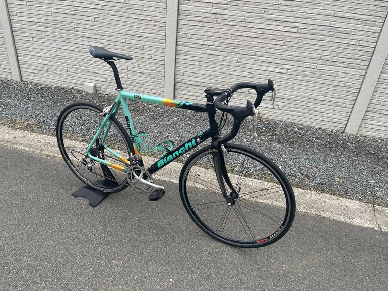 Used Bianchi Bianchi EV3 Reparto Corse Team Coast Colors 2003 2003 Road & Gravel, Green — image 7 of 26