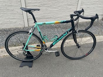 Used Bianchi Bianchi EV3 Reparto Corse Team Coast Colors 2003 2003 Road & Gravel, Green — image 3 of 26