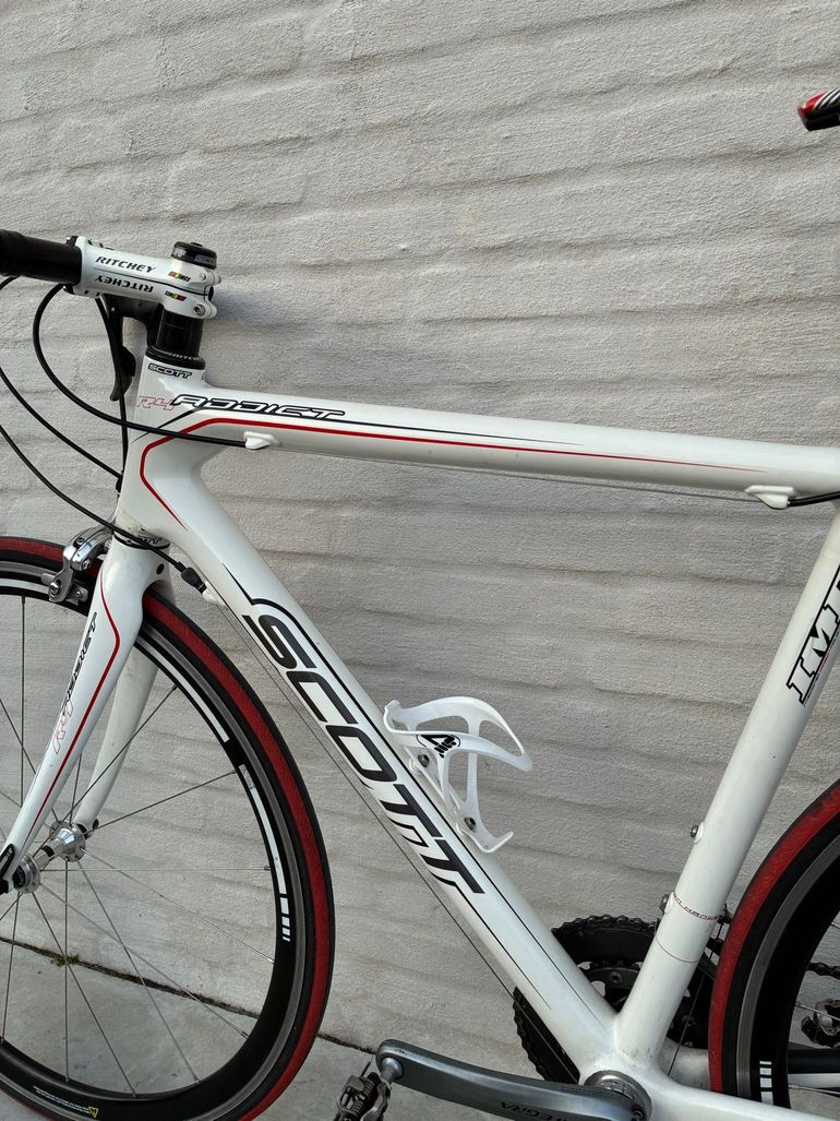 Used Scott Addict Shimano Ultegra 2010 Road & Gravel, Blanco — image 3 of 8