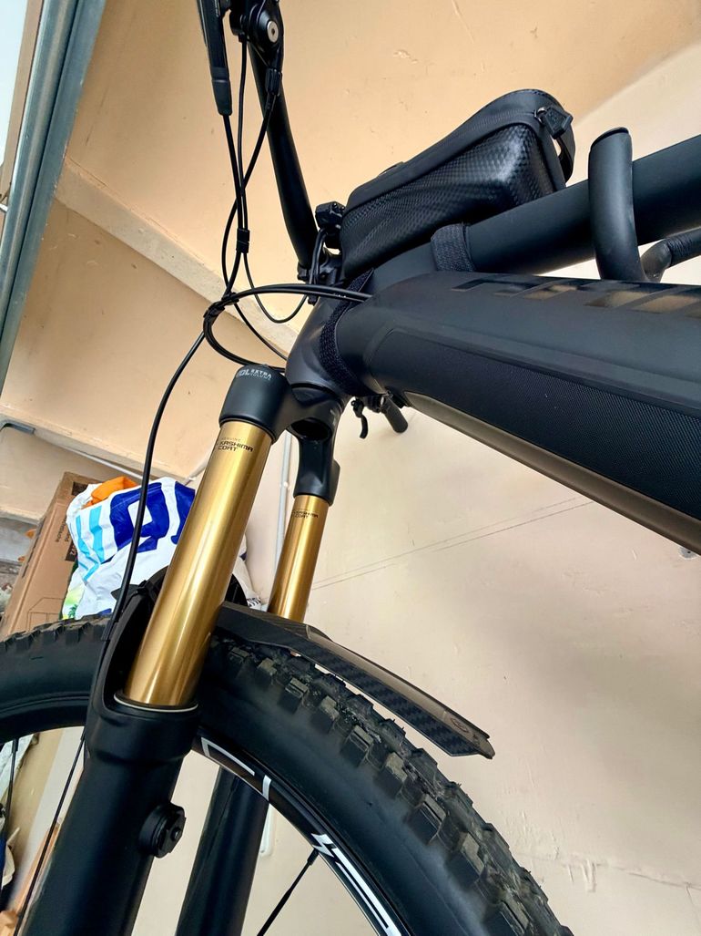 Used Haibike AllMtn 10 2022 2022 Mountainbike, Schwarz, 29 — image 7 of 11