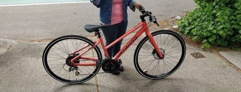 Used Specialized Sirrus 2.0 Step Through 2021 2021 Urban, Orange — image 2 of 3