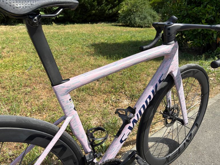 Used Specialized S-Works Tarmac SL8 Frameset - FACT 12r Carbon 2026 Frameset 2026 Road & Gravel, Blue — image 3 of 3