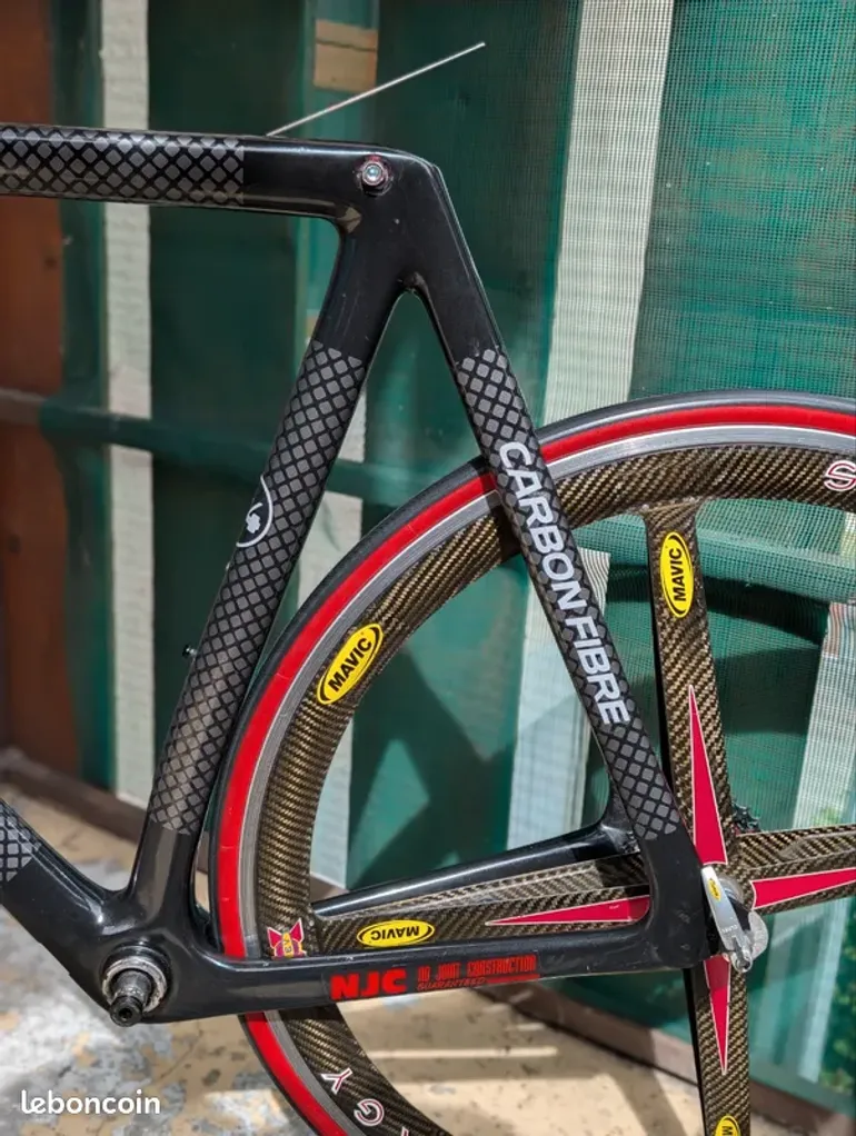 Used C4 Supercorsa Frameset 1989 Road & Gravel, Schwarz — image 7 of 25