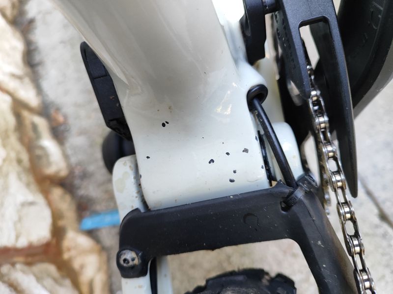 Used CUBE Stereo hybrid Shimano Deore XT 2025 Mountainbike, White, Mixed — image 9 of 12