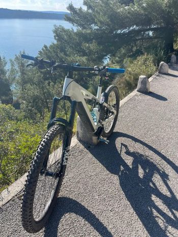 Used CUBE Stereo hybrid Shimano Deore XT 2026 Mountainbike, White — image 2 of 4