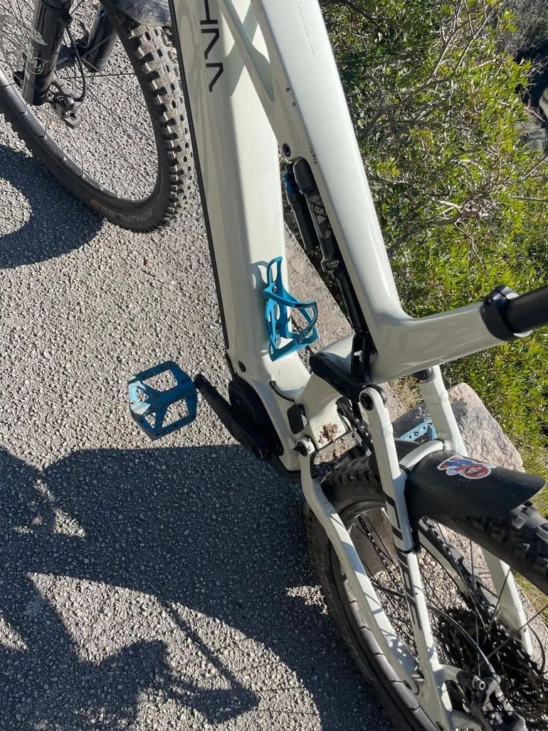 Used CUBE Stereo hybrid Shimano Deore XT 2026 Mountainbike, White — image 3 of 4