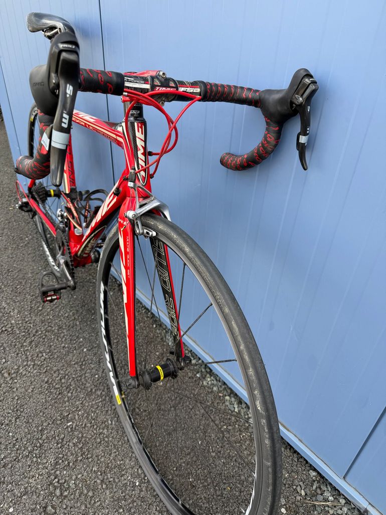 Used Time Time Custom SRAM Red 2008 Road & Gravel, Red — image 4 of 7