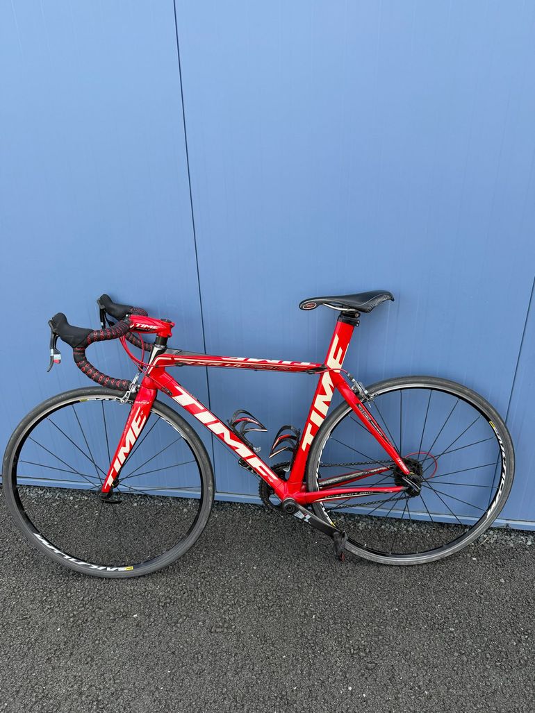 Used Time Time Custom SRAM Red 2008 Road & Gravel, Red — image 2 of 7