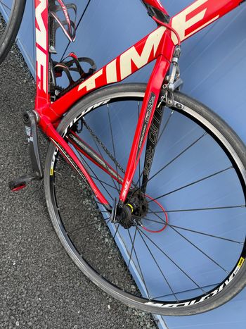 Used Time Time Custom SRAM Red 2008 Road & Gravel, Red — image 6 of 7