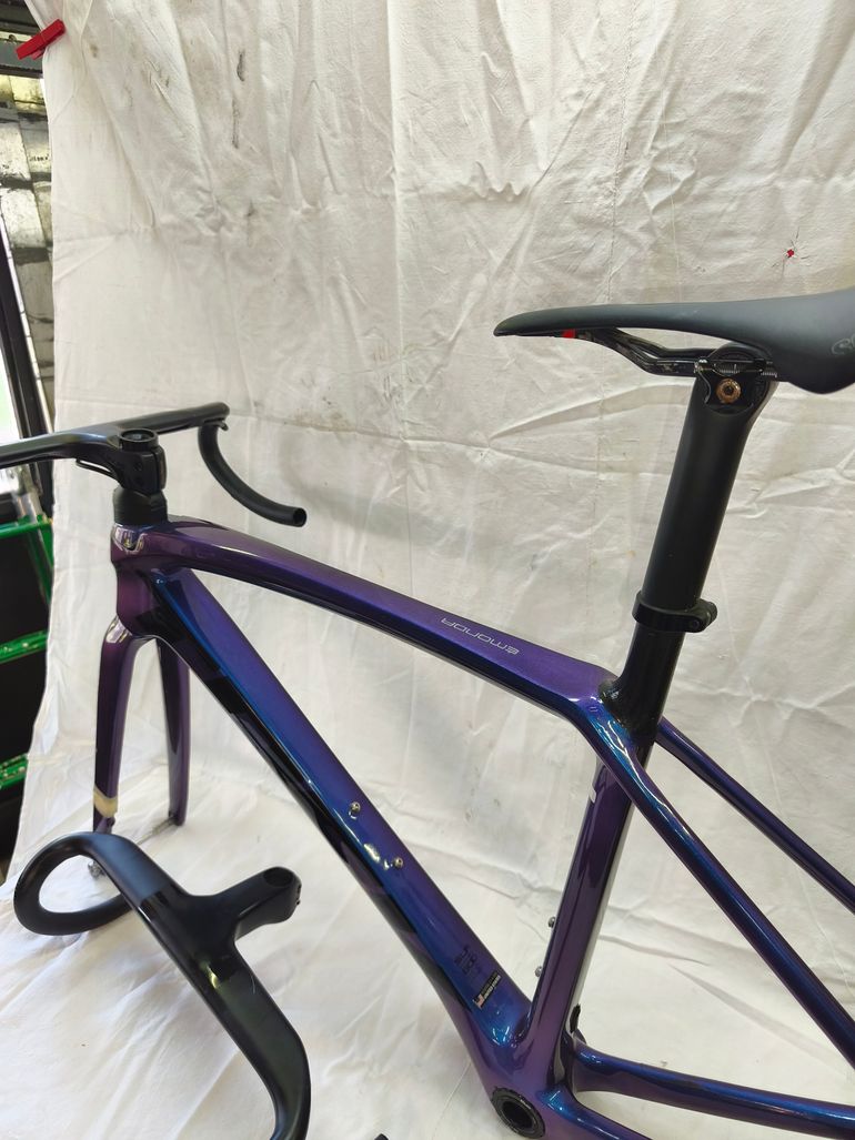 Used Trek Emonda Frameset 2023 Road & Gravel, Purple — image 4 of 11