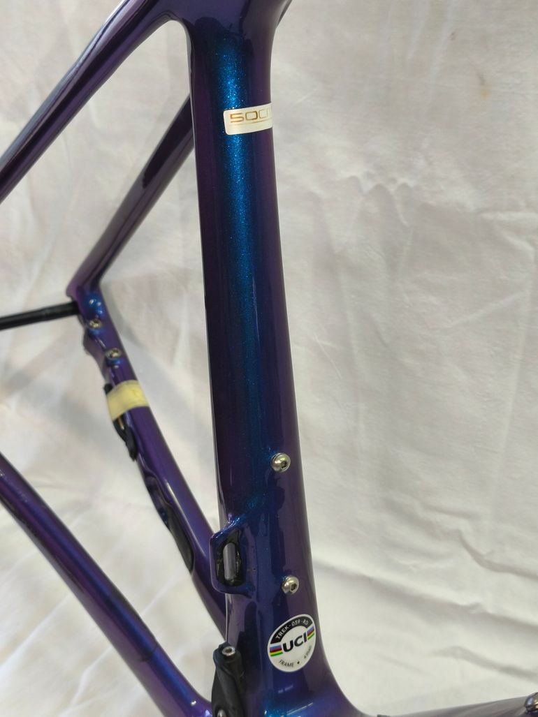Used Trek Emonda Frameset 2023 Road & Gravel, Purple — image 3 of 11