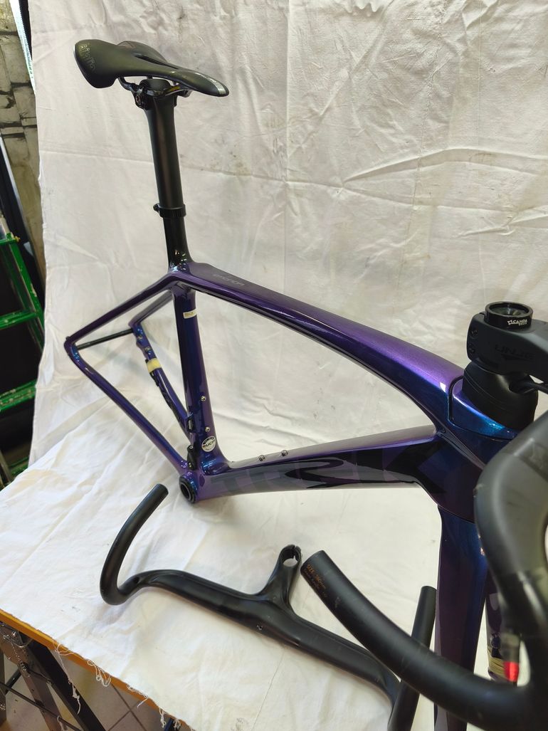 Used Trek Emonda Frameset 2023 Road & Gravel, Purple — image 9 of 11