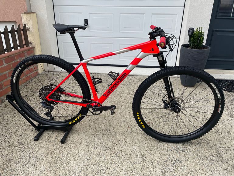 Used Cannondale F-Si Carbon 3 2020 2020 Mountainbike, Red, 29 — image 1 of 6