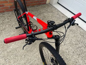 Used Cannondale F-Si Carbon 3 2020 2020 Mountainbike, Red, 29 — image 5 of 6