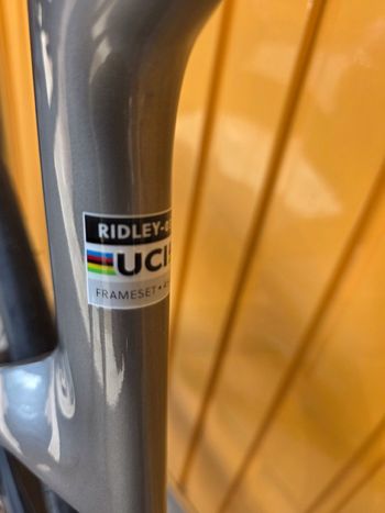 Used Ridley Noah 3.0 - Sram Rival AXS 2x12sp (NEW 2025 2025 Road & Gravel, Light Gray — image 5 of 15