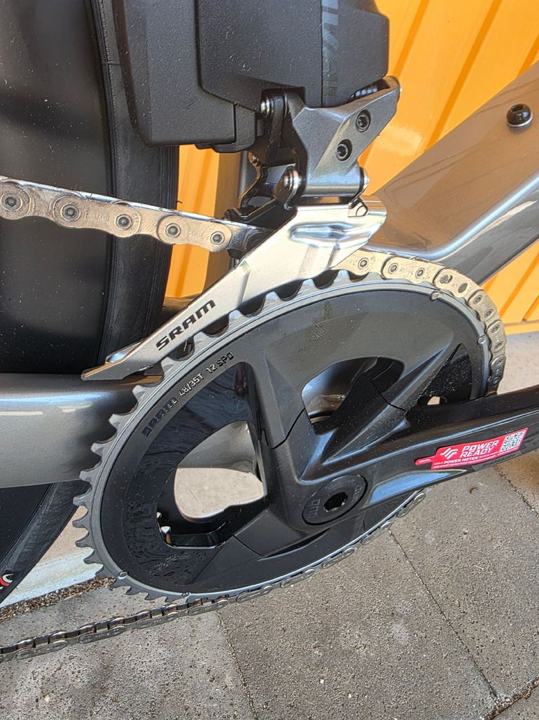 Used Ridley Noah 3.0 - Sram Rival AXS 2x12sp (NEW 2025 2025 Road & Gravel, Light Gray — image 8 of 15