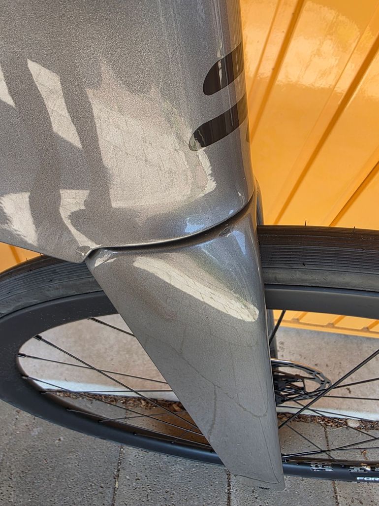 Used Ridley Noah 3.0 - Sram Rival AXS 2x12sp (NEW 2025 2025 Road & Gravel, Light Gray — image 7 of 15