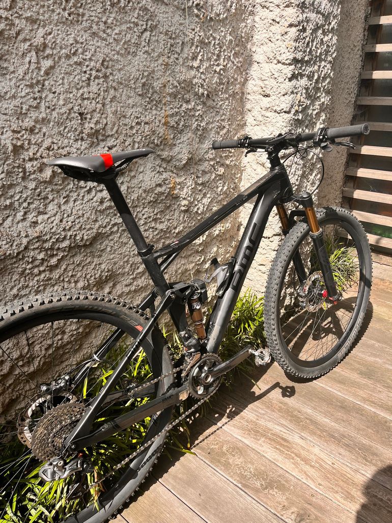 Used BMC fourstroke 01 2017 2017 Mountainbike, Black, 29 — image 2 of 11