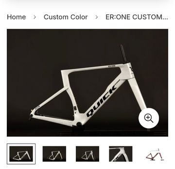 Used Quick Pro Custom Frameset 2026 Road & Gravel, Black — image 2 of 11
