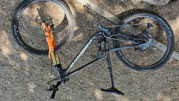 Gebrauchtes Propain Hugene CF 29" Highend 2022 Frameset 2022 Mountainbike, Hellgrau, 29 — Bild 36 von 48
