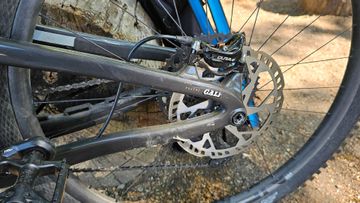 Gebrauchtes Propain Hugene CF 29" Highend 2022 Frameset 2022 Mountainbike, Hellgrau, 29 — Bild 19 von 48