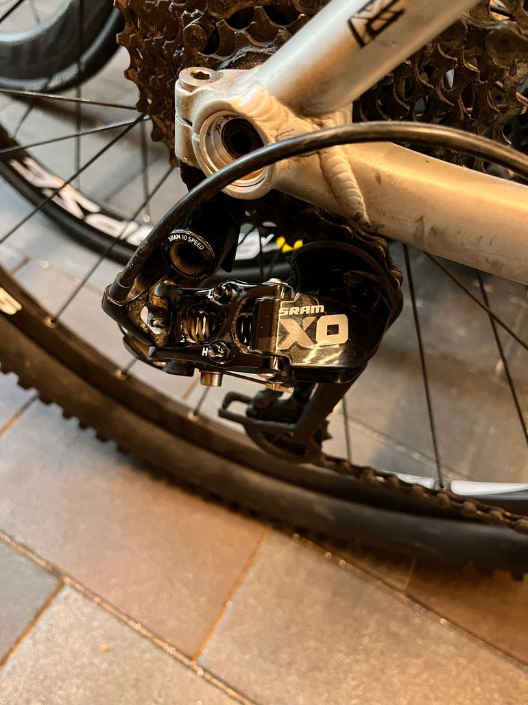 Used Radon Zr SRAM X01 2018 Mountainbike, Hellgrau — image 5 of 10