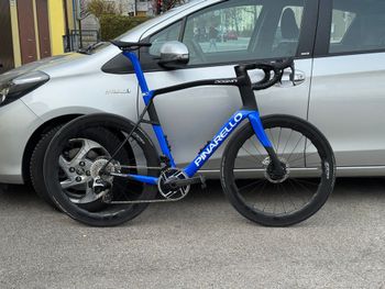 Used Pinarello DOGMA X SRAM RED ETAP AXS 2025 Frameset 2025 Road & Gravel, Blue — image 4 of 7
