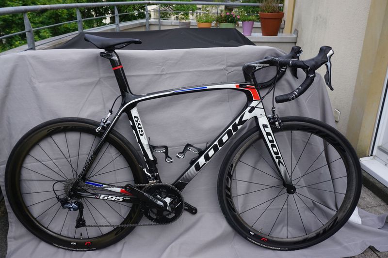 Used Look 695 Light Premium Collection In L Dura Ace Zipp303 2015 Road & Gravel