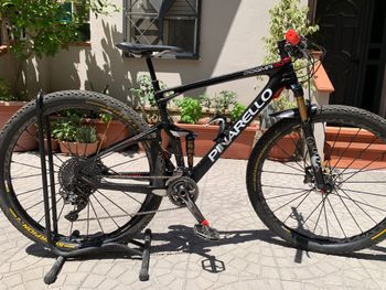 Used Pinarello Dogma Shimano XTR 2017 Mountainbike, Black — image 7 of 8