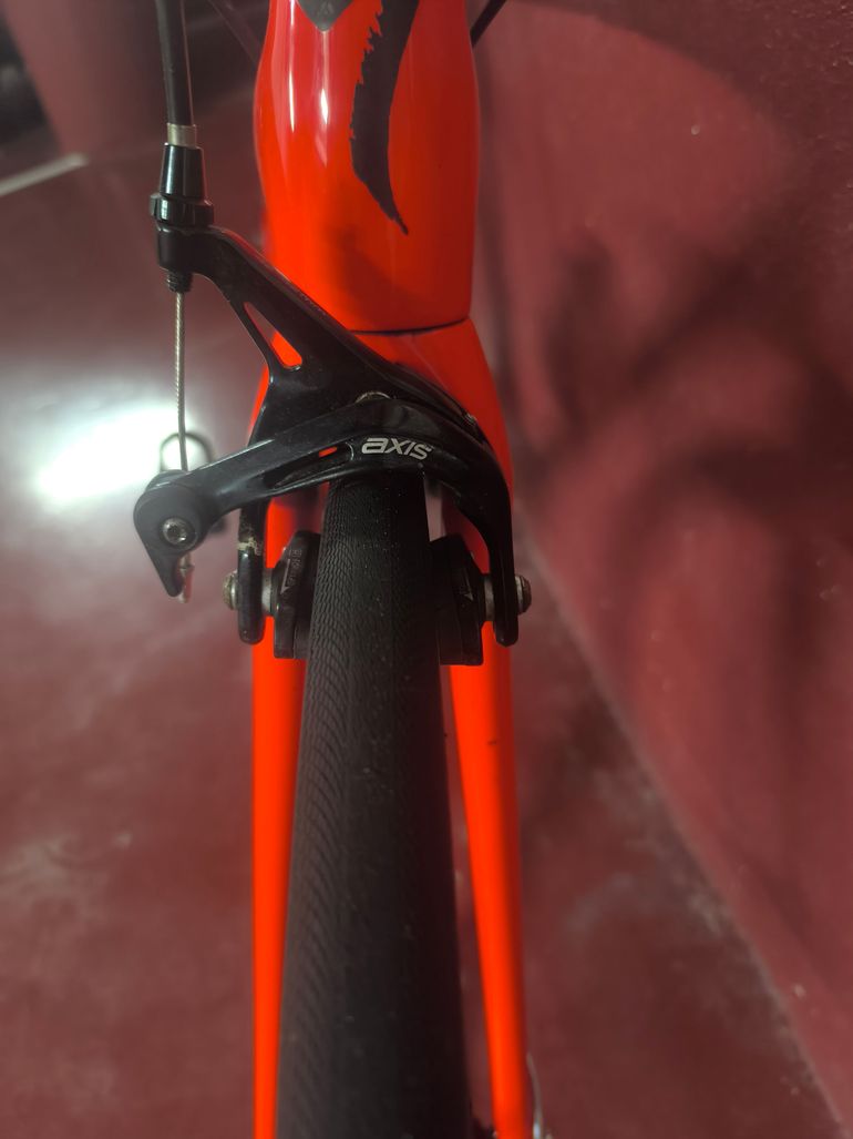 Used Specialized Men's Tarmac Sport 2018 2018 Road & Gravel, Orange — image 9 of 9