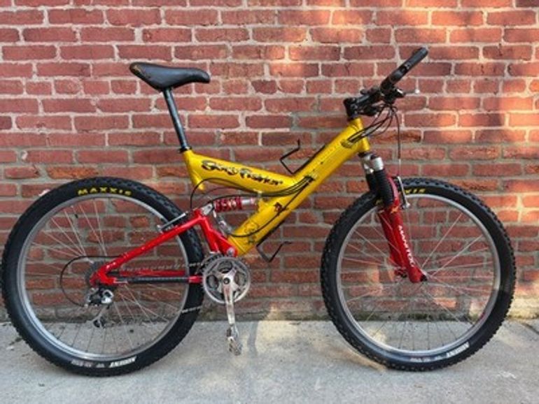 Used Gary Fisher Gary Fisher Joshua Z1 Full Suspension 1997 Mountainbike, Red, 26 — image 2 of 23