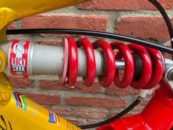 Used Gary Fisher Gary Fisher Joshua Z1 Full Suspension 1997 Mountainbike, Red, 26 — image 14 of 23