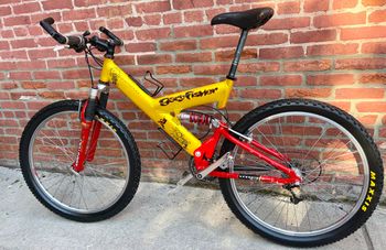 Used Gary Fisher Gary Fisher Joshua Z1 Full Suspension 1997 Mountainbike, Red, 26 — image 1 of 23