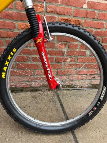 Used Gary Fisher Gary Fisher Joshua Z1 Full Suspension 1997 Mountainbike, Red, 26 — image 10 of 23