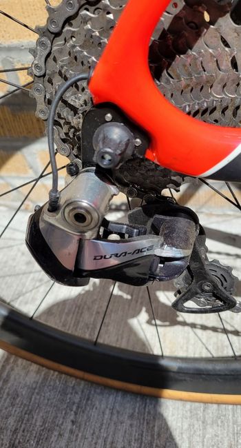 Used Specialized S-Works Tarmac Disc Di2 2016 2016 Road & Gravel, Orange — image 3 of 11