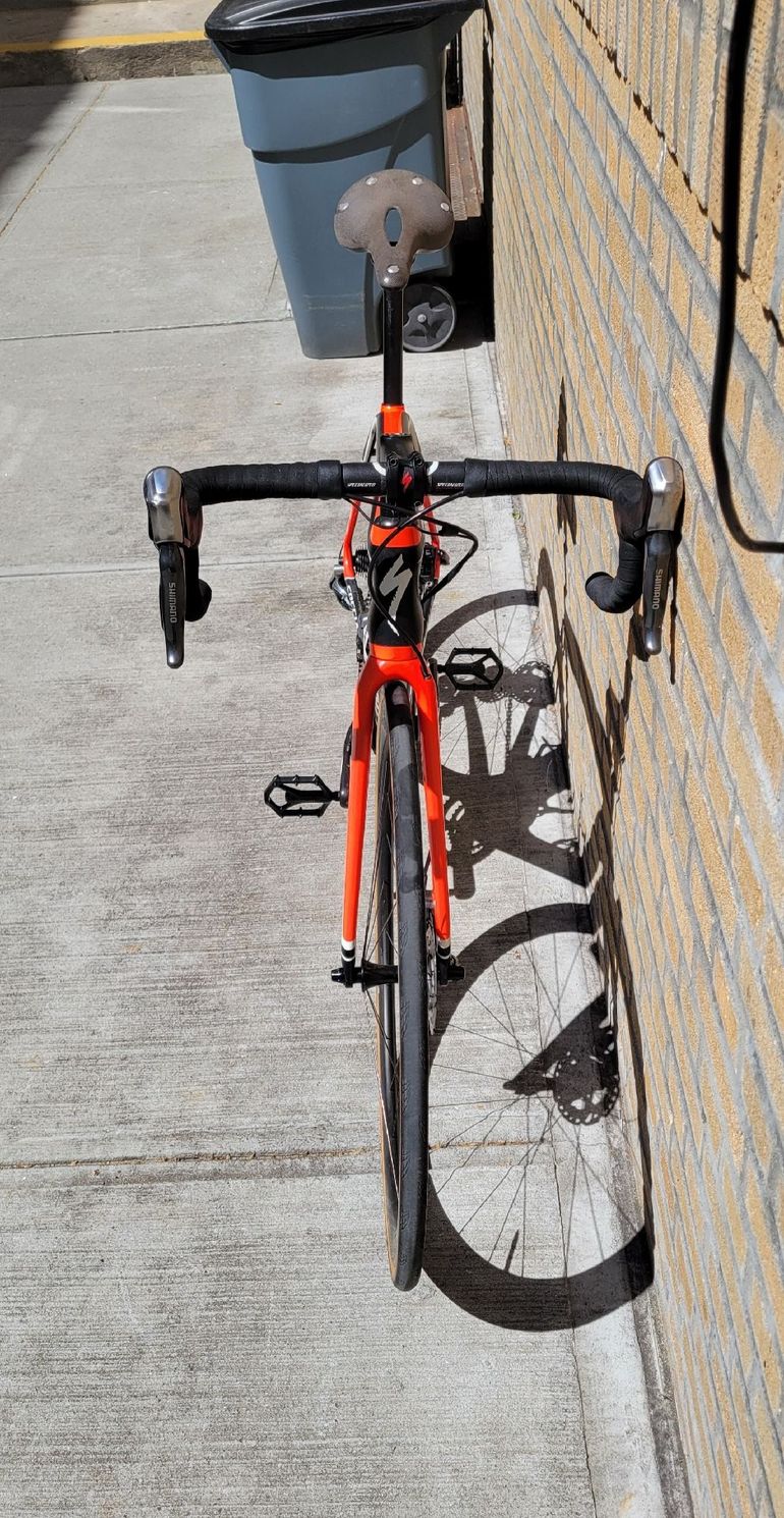 Used Specialized S-Works Tarmac Disc Di2 2016 2016 Road & Gravel, Orange — image 4 of 11