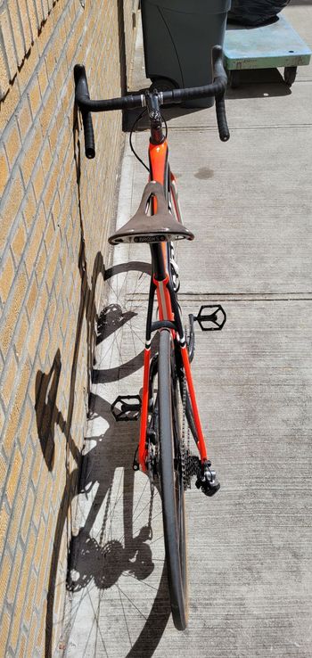 Used Specialized S-Works Tarmac Disc Di2 2016 2016 Road & Gravel, Orange — image 5 of 11