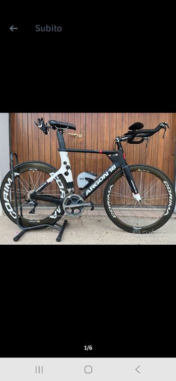 Used Argon 18 Argon 18 Custom Shimano Ultegra Di2 2016 Road & Gravel, Nero — image 4 of 5