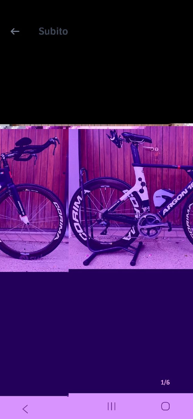 Used Argon 18 Argon 18 Custom Shimano Ultegra Di2 2016 Road & Gravel, Nero — image 3 of 5