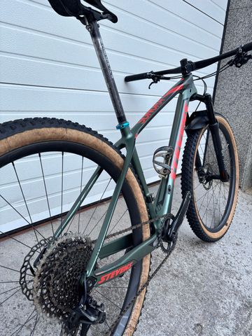 Used Stevens Sonora ES 2021 2021 Mountainbike, Green — image 2 of 12
