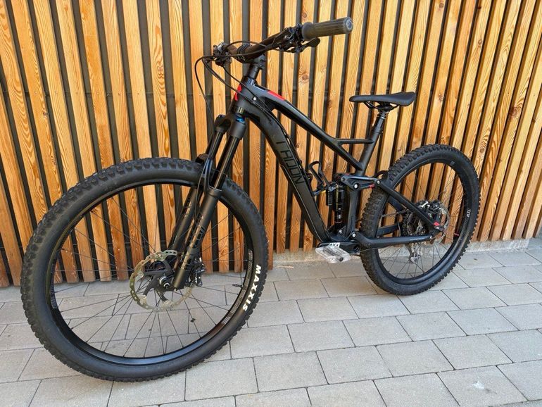Used Radon Slide 160 Carbon Enduro Mullet / MX 2018 Mountainbike, Schwarz — image 4 of 14