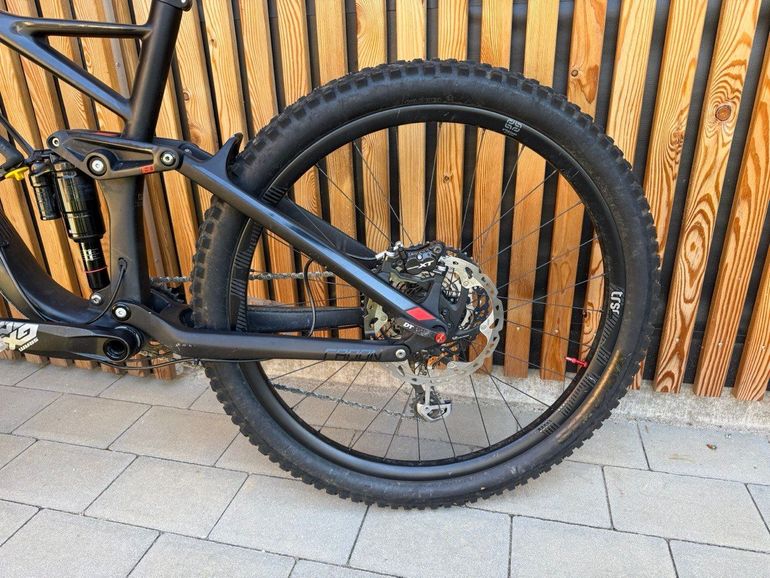 Used Radon Slide 160 Carbon Enduro Mullet / MX 2018 Mountainbike, Schwarz — image 3 of 14