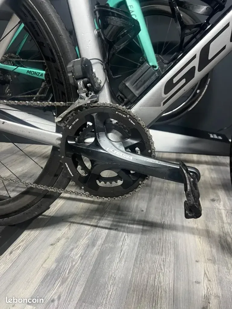 Used Scott SCOTT FOIL 15 – Full Carbone – Ultegra Di2 10V – Roues Carbone Veltec – Taille S/52 2012 Road & Gravel — image 3 of 8