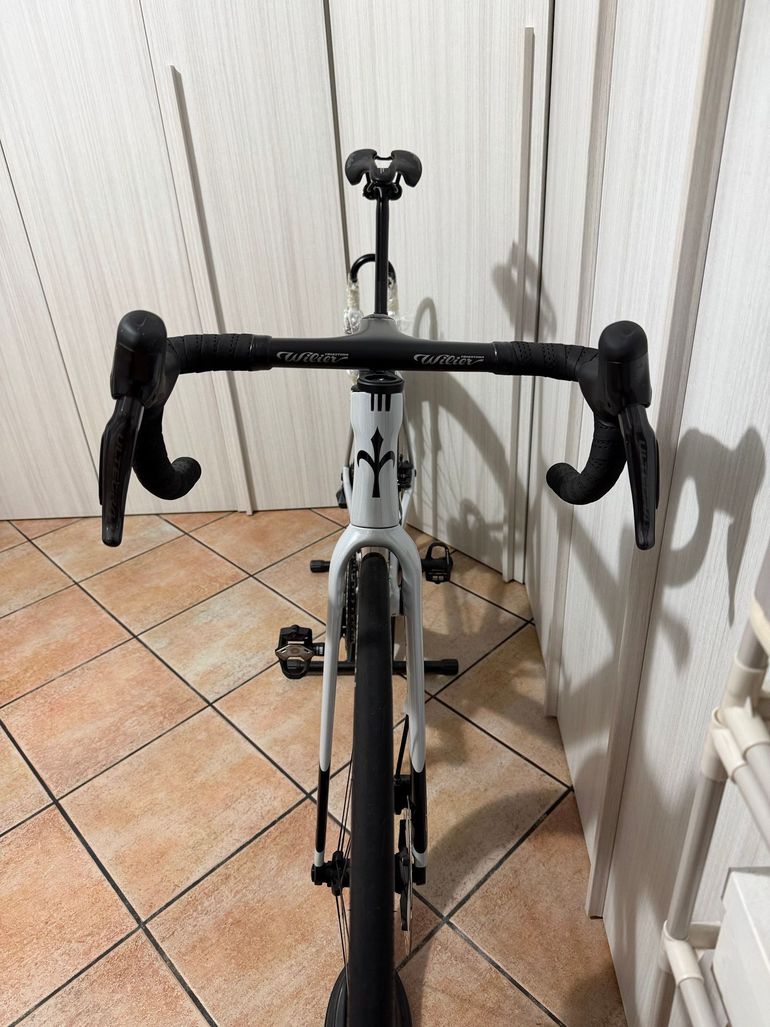 Used Wilier Filante SL SHIMANO ULTEGRA Di2 R8170 2X12S WITH INPEAK POWERCRANK-E SINGLE 2025 2025 Road & Gravel, Light Gray — image 4 of 6