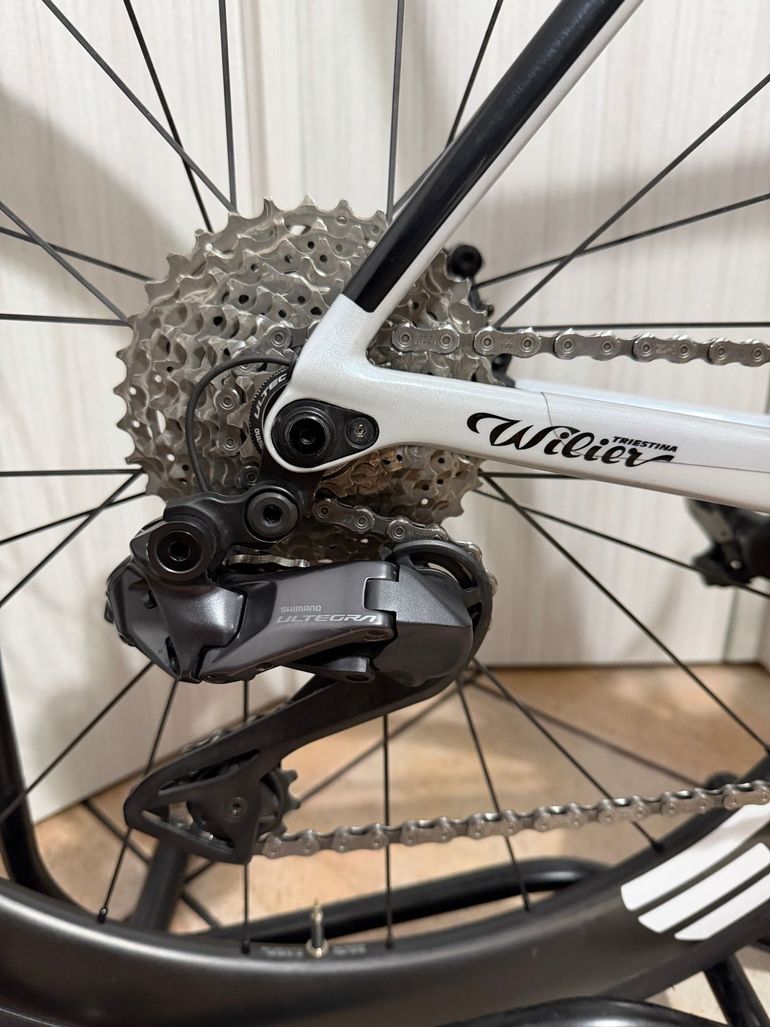 Used Wilier Filante SL SHIMANO ULTEGRA Di2 R8170 2X12S WITH INPEAK POWERCRANK-E SINGLE 2025 2025 Road & Gravel, Light Gray — image 3 of 6