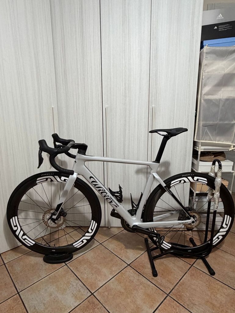 Used Wilier Filante SL SHIMANO ULTEGRA Di2 R8170 2X12S WITH INPEAK POWERCRANK-E SINGLE 2025 2025 Road & Gravel, Light Gray — image 2 of 6
